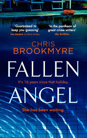 Christopher Brookmyre book cover, Fallen Angel